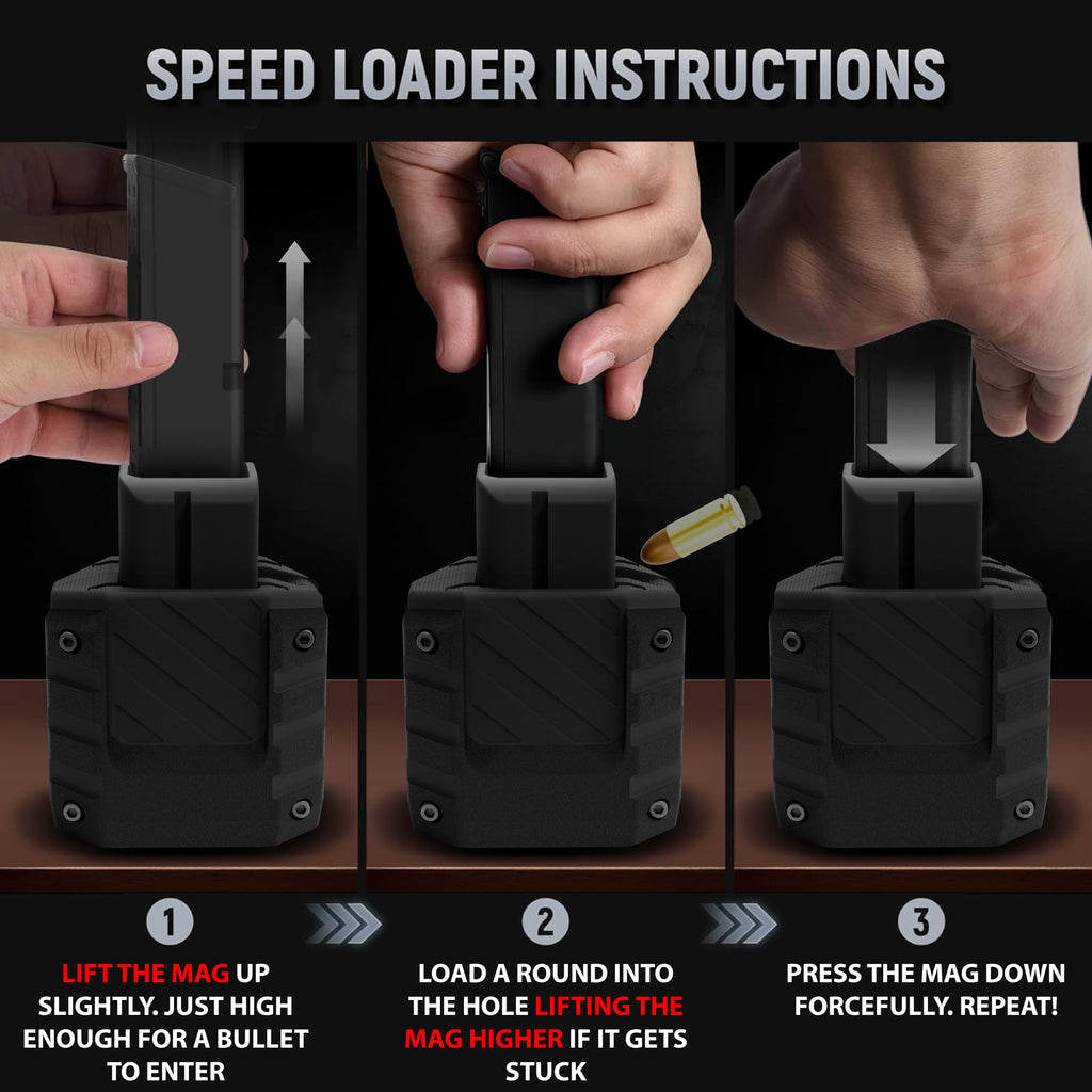 Glock Speed Loader 9mm | Made in Detroit