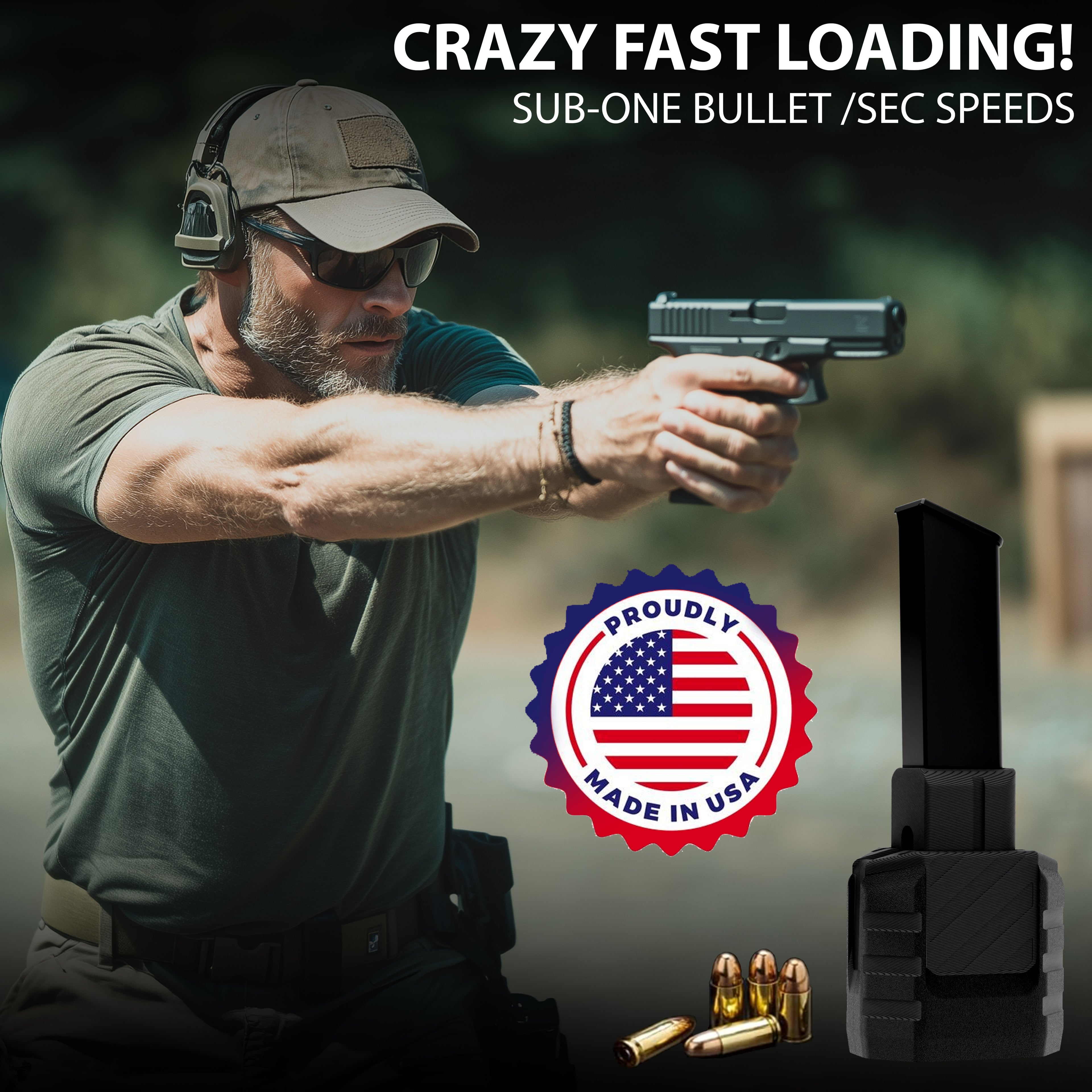Glock Speed Loader 9mm | Made in Detroit